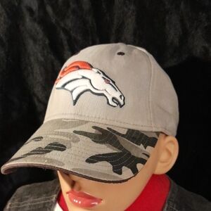 Denver Broncos Gray and Camouflage Cap